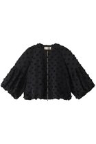 【デザイン ワークス/DESIGN WORKS】のボンボンカットJQジップブルゾン ブラック|ID: prp329100004113059 ipo3291000000032952629