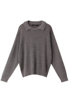 【ミズイロ インド/mizuiro ind】のtape yarn P/O with collar プルオーバー 人気、トレンドファッション・服の通販 founy(ファニー) ファッション Fashion レディースファッション WOMEN トップス・カットソー Tops/Tshirt ニット Knit Tops プルオーバー Pullover シンプル Simple thumbnail MIX(96)|ID: prp329100004113067 ipo3291000000028016166