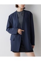 【ウィムガゼット/Whim Gazette】のカラーレスジャケット 人気、トレンドファッション・服の通販 founy(ファニー) ファッション Fashion レディースファッション WOMEN アウター Coat Outerwear ジャケット Jackets ジャケット Jacket ストレッチ Stretch マニッシュ Mannish ロング Long エレガント 上品 Elegant NEW・新作・新着・新入荷 New Arrivals thumbnail ネイビー|ID: prp329100004113070 ipo3291000000028016176