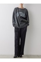 【ウィムガゼット/Whim Gazette】のダブルサテンパンツ 人気、トレンドファッション・服の通販 founy(ファニー) ファッション Fashion レディースファッション WOMEN パンツ Pants A/W・秋冬 Aw・Autumn/Winter・Fw・Fall-Winter エレガント 上品 Elegant サテン Satin ストレート Straight センター Center ダブル Double フォルム Form ベルベット Velvet NEW・新作・新着・新入荷 New Arrivals thumbnail ブラック|ID: prp329100004113074 ipo3291000000028016189