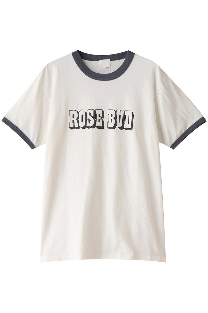 【ローズバッド/ROSE BUD】のRB RINGER Tシャツ 人気、トレンドファッション・服の通販 founy(ファニー) 　ファッション　Fashion　レディースファッション　WOMEN　トップス・カットソー　Tops/Tshirt　シャツ/ブラウス　Shirts/Blouses　ロング / Tシャツ　T-Shirts　カットソー　Cut and Sewn　オレンジ　Orange　ショート　Short　スリーブ　Sleeve　ビーチ　Beach　別注　Special Order　 other-1|ID: prp329100004113078 ipo3291000000028016196