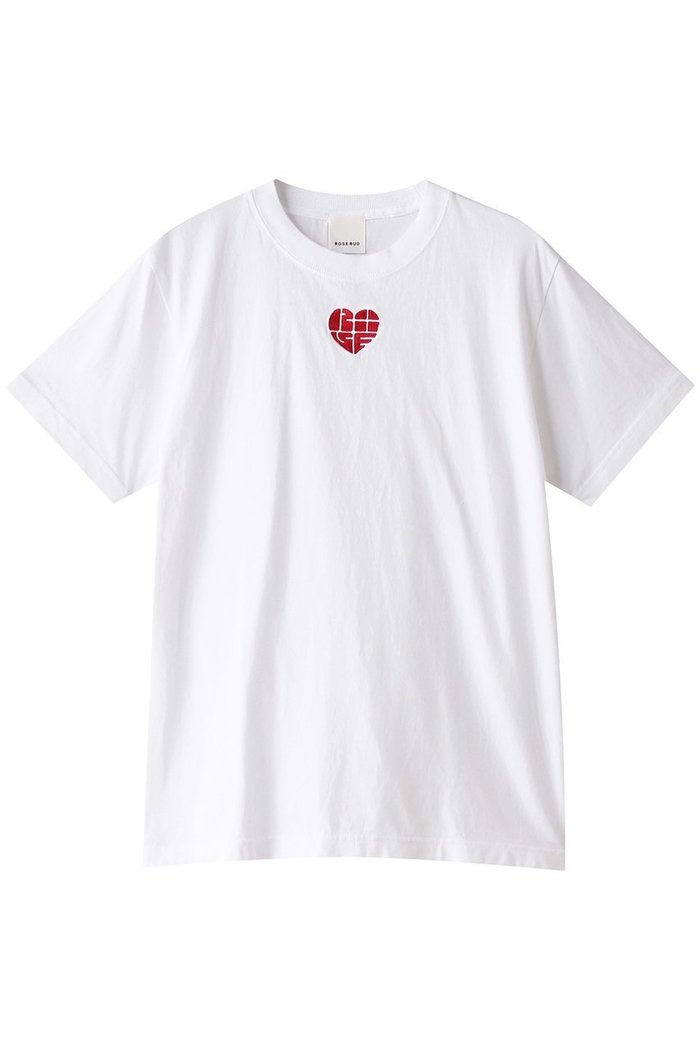 【ローズバッド/ROSE BUD】のROSE HEART Tシャツ インテリア・キッズ・メンズ・レディースファッション・服の通販 founy(ファニー) https://founy.com/ ファッション Fashion レディースファッション WOMEN トップス・カットソー Tops/Tshirt シャツ/ブラウス Shirts/Blouses ロング / Tシャツ T-Shirts カットソー Cut and Sewn ショート Short シンプル Simple スリーブ Sleeve プリント Print ワンポイント One Point 半袖 Short Sleeve |ID: prp329100004113080 ipo3291000000028016200