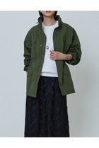 【プルミエ アロンディスモン/1er Arrondissement】のコットンナイロンミリタリーブルゾン 人気、トレンドファッション・服の通販 founy(ファニー) ファッション Fashion レディースファッション WOMEN アウター Coat Outerwear ジャケット Jackets ブルゾン Blouson/Jackets ショルダー Shoulder ジャケット Jacket ドロップ Drop フォルム Form ブルゾン Blouson ミリタリー Military ヴィンテージ Vintage NEW・新作・新着・新入荷 New Arrivals thumbnail カーキ|ID: prp329100004113087 ipo3291000000028016229