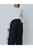 【プルミエ アロンディスモン/1er Arrondissement】のオーバーダイロンTシャツ オフホワイト|ID:prp329100004113090