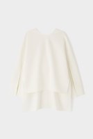 【ル フィル/LE PHIL】のソフトダンボールスリットスリーブブラウス 人気、トレンドファッション・服の通販 founy(ファニー) ファッション Fashion レディースファッション Fashion for Women トップス・カットソー Cut & Sew Tops シャツ・ブラウス・オフィスカジュアル Elegant Blouses & Button-Ups スリット Slit, Slit Detail スリーブ Sleeve, Long Sleeve / Short Sleeve リラックス Relax, Relaxed Fit ロング Long, Long-Length 再入荷 Restock / Back in Stock |ID:prp329100004113108