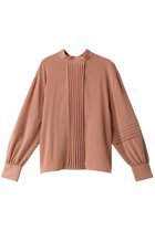 【オブリオ/AUBRIOT】のパウダリーファイユ ハイネックブラウス 人気、トレンドファッション・服の通販 founy(ファニー) ファッション Fashion レディースファッション Fashion for Women トップス・カットソー Cut & Sew Tops シャツ・ブラウス・オフィスカジュアル Elegant Blouses & Button-Ups エレガント 上品 Elegant スリーブ Sleeve, Long Sleeve / Short Sleeve ドレープ Drape, Draping Fabric ハイネック High Neck, Mock Neck フォルム Silhouette, Form モダン Modern, Contemporary ロング Long, Long-Length ヴィンテージ Vintage Style thumbnail ベビーピンク|ID: prp329100004116765 ipo3291000000032891655