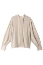 【オブリオ/AUBRIOT】のパウダリーファイユ ハイネックブラウス アイボリー|ID: prp329100004116765 ipo3291000000035823305