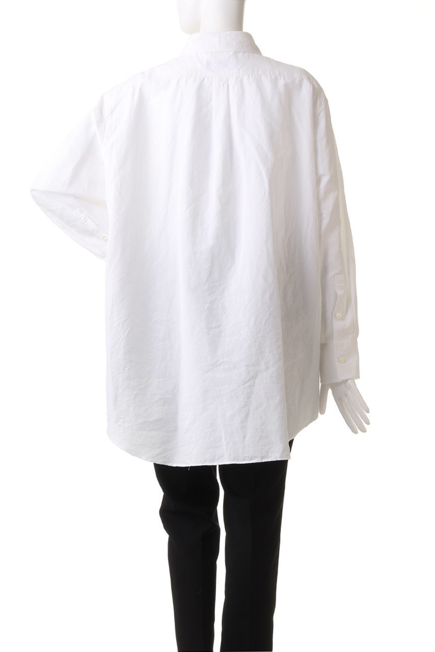 【オブリオ/AUBRIOT】のボタンダウンシャツ 人気、トレンドファッション・服の通販 founy(ファニー) 　ファッション　Fashion　レディースファッション　WOMEN　トップス・カットソー　Tops/Tshirt　シャツ/ブラウス　Shirts/Blouses　イタリア　Italy　シルク　Silk　スマート　Smart　スリーブ　Sleeve　リネン　Linen　ロング　Long　エレガント 上品　Elegant　other-4|ID: prp329100004116766 ipo3291000000031409361