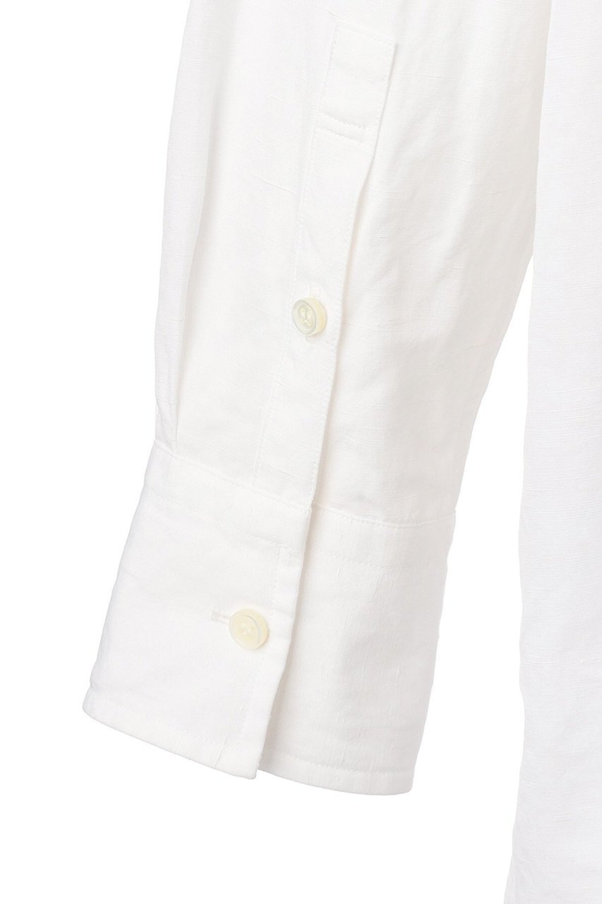 【オブリオ/AUBRIOT】のボタンダウンシャツ 人気、トレンドファッション・服の通販 founy(ファニー) 　ファッション　Fashion　レディースファッション　WOMEN　トップス・カットソー　Tops/Tshirt　シャツ/ブラウス　Shirts/Blouses　イタリア　Italy　シルク　Silk　スマート　Smart　スリーブ　Sleeve　リネン　Linen　ロング　Long　エレガント 上品　Elegant　other-6|ID: prp329100004116766 ipo3291000000031409364