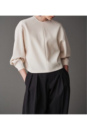 【オブリオ/AUBRIOT】のジョーゼットボンディング プルオーバー 人気、トレンドファッション・服の通販 founy(ファニー) ファッション Fashion レディースファッション WOMEN トップス・カットソー Tops/Tshirt シャツ/ブラウス Shirts/Blouses ロング / Tシャツ T-Shirts プルオーバー Pullover カットソー Cut and Sewn おすすめ Recommend クラシカル Classical ジョーゼット Georgette スマート Smart スリーブ Sleeve セットアップ Set Up ダブル Double バランス Balance フォルム Form ボンディング Bonding モダン Modern ロング Long |ID:prp329100004116767