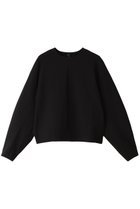 【オブリオ/AUBRIOT】のジョーゼットボンディング プルオーバー ブラック|ID: prp329100004116767 ipo3291000000036149355