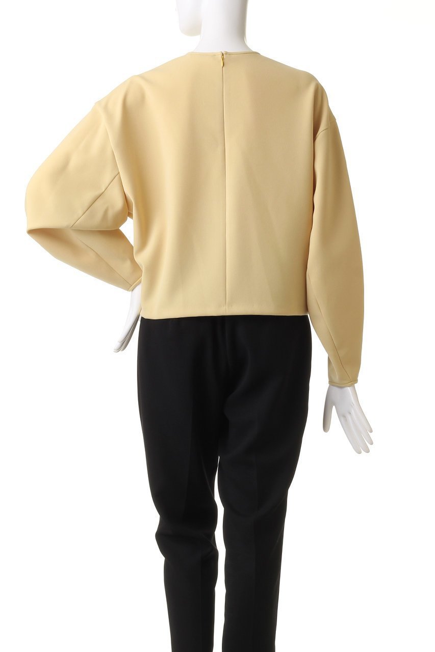 【オブリオ/AUBRIOT】のジョーゼットボンディング プルオーバー 人気、トレンドファッション・服の通販 founy(ファニー) 　ファッション　Fashion　レディースファッション　Fashion for Women　トップス・カットソー　Cut & Sew Tops　シャツ・ブラウス・オフィスカジュアル　Elegant Blouses & Button-Ups　ロングTシャツ・Tシャツ　Longline T-Shirts & Tees　カジュアルプルオーバー・ニットトップス　Pullovers & Knit Tops / Casual Pullovers　カットソー・ベーシックTシャツ　Cut-and-Sewn Tops / Stretch Tees & Basics　おすすめ　Recommended / Our Picks　クラシカル　Classical, Vintage-Inspired　ジョーゼット　Georgette, Semi-Sheer Fabric　スリーブ　Sleeve, Long Sleeve / Short Sleeve　セットアップ　Set-Up, Coordinated Outfit　ダブル　Double, Double-Breasted　バランス　Balance, Style Balance　フォルム　Silhouette, Form　ボンディング　Bonding, Bonded Fabric　モダン　Modern, Contemporary　ロング　Long, Long-Length　other-4|ID: prp329100004116767 ipo3291000000036149359