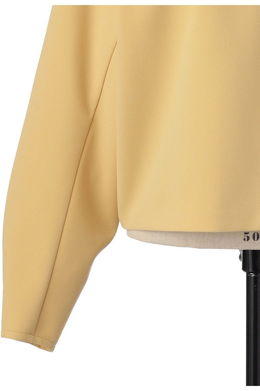 【オブリオ/AUBRIOT】のジョーゼットボンディング プルオーバー 人気、トレンドファッション・服の通販 founy(ファニー) 　ファッション　Fashion　レディースファッション　Fashion for Women　トップス・カットソー　Cut & Sew Tops　シャツ・ブラウス・オフィスカジュアル　Elegant Blouses & Button-Ups　ロングTシャツ・Tシャツ　Longline T-Shirts & Tees　カジュアルプルオーバー・ニットトップス　Pullovers & Knit Tops / Casual Pullovers　カットソー・ベーシックTシャツ　Cut-and-Sewn Tops / Stretch Tees & Basics　おすすめ　Recommended / Our Picks　クラシカル　Classical, Vintage-Inspired　ジョーゼット　Georgette, Semi-Sheer Fabric　スリーブ　Sleeve, Long Sleeve / Short Sleeve　セットアップ　Set-Up, Coordinated Outfit　ダブル　Double, Double-Breasted　バランス　Balance, Style Balance　フォルム　Silhouette, Form　ボンディング　Bonding, Bonded Fabric　モダン　Modern, Contemporary　ロング　Long, Long-Length　other-6|ID: prp329100004116767 ipo3291000000036149361