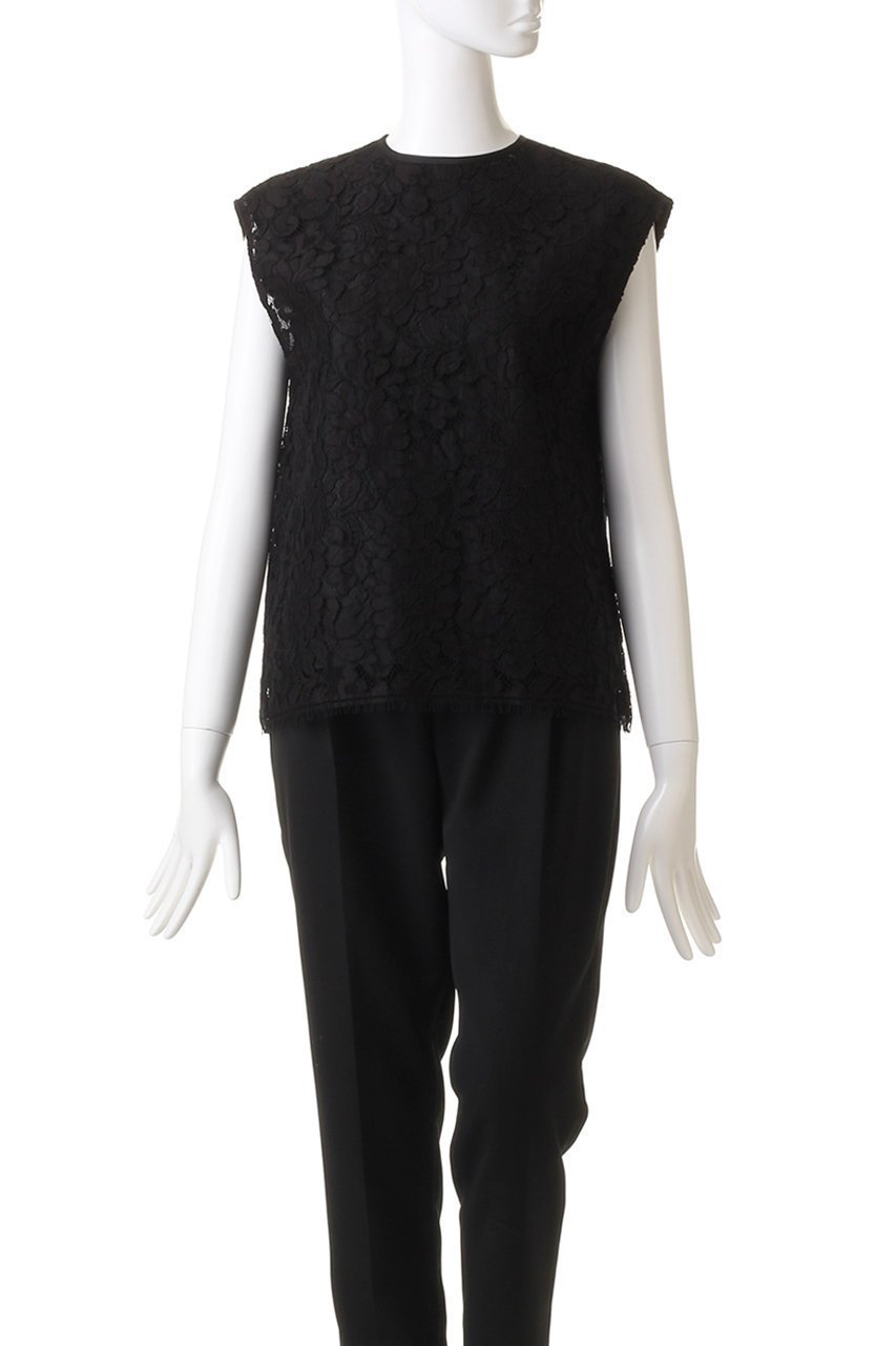 【オブリオ/AUBRIOT】のリッチアンティークレースブラウス 人気、トレンドファッション・服の通販 founy(ファニー) 　ファッション　Fashion　レディースファッション　Fashion for Women　トップス・カットソー　Cut & Sew Tops　キャミソール&ノースリーブ　Camisoles & Sleeveless Tops　シャツ・ブラウス・オフィスカジュアル　Elegant Blouses & Button-Ups　ノースリーブ　Sleeveless, No-Sleeve　フランス　France, French　モチーフ　Motif, Design Theme　ライニング　Inner Lining, Inner Fabric, Lined　ラグジュアリー　Luxury, Elegant　レース　Lace, Lace Fabric　再入荷　Restock / Back in Stock　other-2|ID: prp329100004116768 ipo3291000000035822487