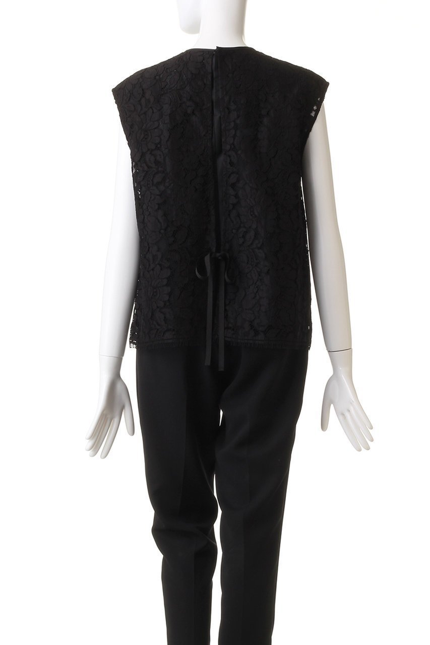 【オブリオ/AUBRIOT】のリッチアンティークレースブラウス 人気、トレンドファッション・服の通販 founy(ファニー) 　ファッション　Fashion　レディースファッション　Fashion for Women　トップス・カットソー　Cut & Sew Tops　キャミソール&ノースリーブ　Camisoles & Sleeveless Tops　シャツ・ブラウス・オフィスカジュアル　Elegant Blouses & Button-Ups　ノースリーブ　Sleeveless, No-Sleeve　フランス　France, French　モチーフ　Motif, Design Theme　ライニング　Inner Lining, Inner Fabric, Lined　ラグジュアリー　Luxury, Elegant　レース　Lace, Lace Fabric　再入荷　Restock / Back in Stock　other-4|ID: prp329100004116768 ipo3291000000035822489