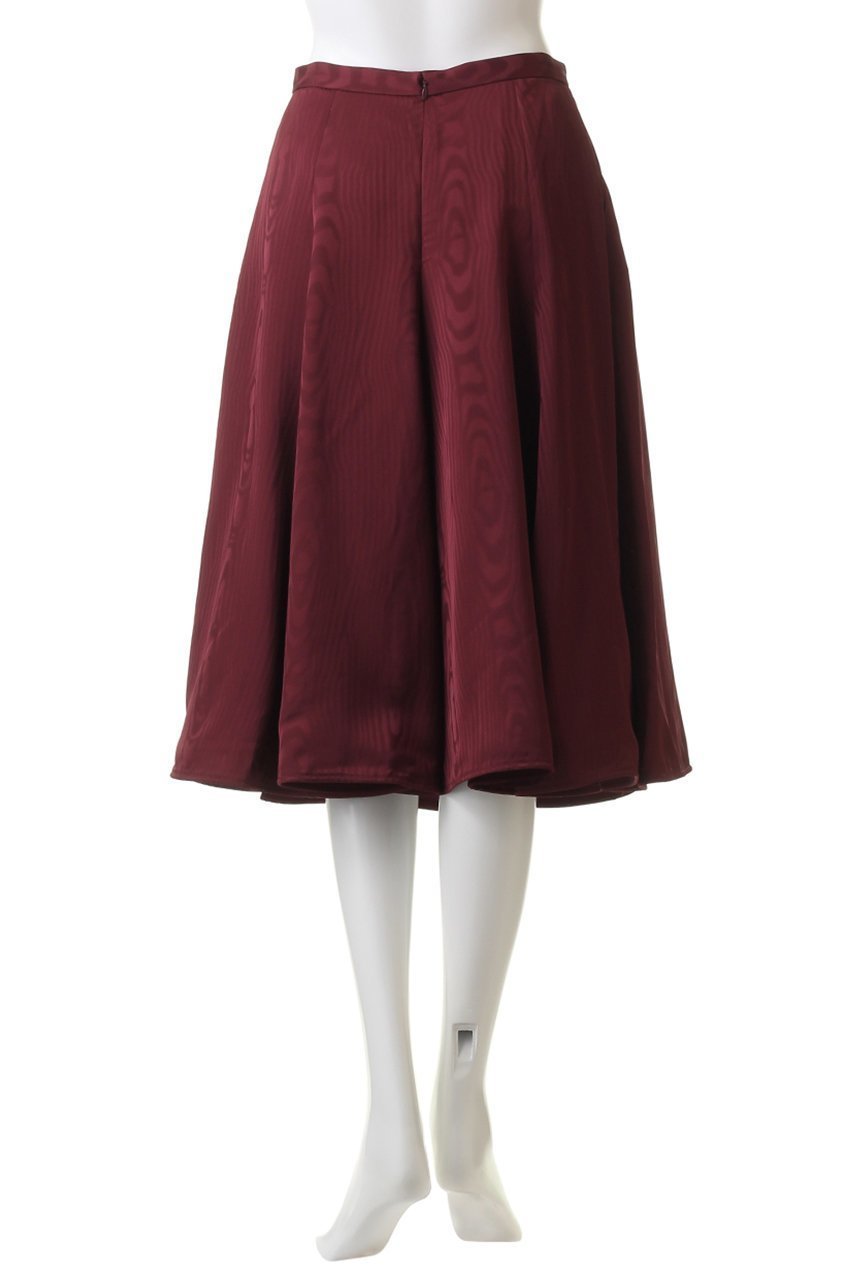 【オブリオ/AUBRIOT】のモアレジャガード フレアミディスカート 人気、トレンドファッション・服の通販 founy(ファニー) 　ファッション　Fashion　レディースファッション　Fashion for Women　スカート　Skirts　イタリア　Italy　シルク　Silk, 100% Silk　バランス　Balance, Style Balance　フレア　Flare, Flared　今季　This Season, Current Season　other-4|ID: prp329100004116769 ipo3291000000032823960