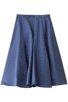 【オブリオ/AUBRIOT】のモアレジャガード フレアミディスカート ブルー|ID: prp329100004116769 ipo3291000000035813997