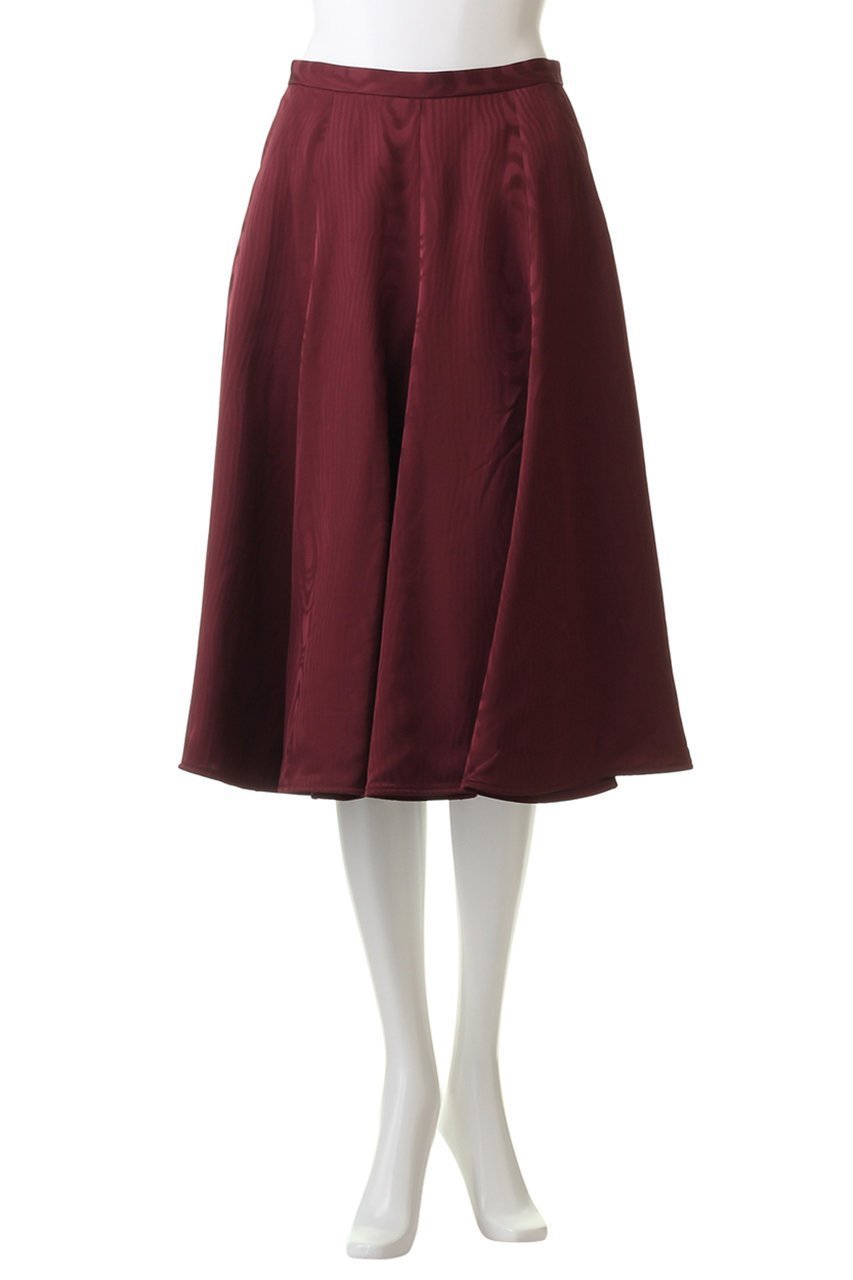 【オブリオ/AUBRIOT】のモアレジャガード フレアミディスカート 人気、トレンドファッション・服の通販 founy(ファニー) 　ファッション　Fashion　レディースファッション　Fashion for Women　スカート　Skirts　イタリア　Italy　シルク　Silk, 100% Silk　バランス　Balance, Style Balance　フレア　Flare, Flared　今季　This Season, Current Season　other-2|ID: prp329100004116769 ipo3291000000035813998