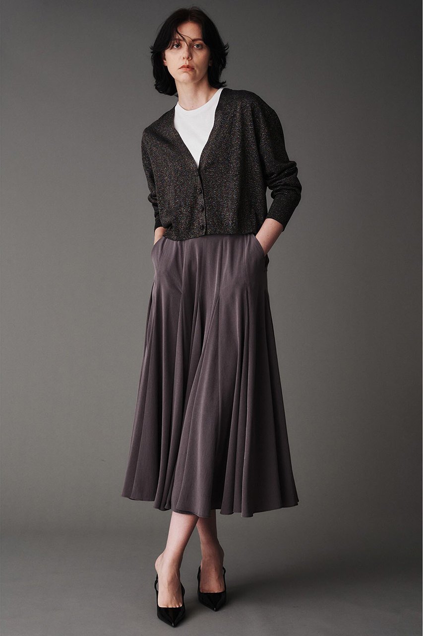 【オブリオ/AUBRIOT】のパウダリーファイユ サーキュラースカート 人気、トレンドファッション・服の通販 founy(ファニー) ファッション Fashion レディースファッション Fashion for Women スカート Skirts ロングスカート Long Skirts / Maxi & Midi Skirts クラシック Classic, Timeless Style ドレープ Drape, Draping Fabric フレア Flare, Flared ロング Long, Long-Length ヴィンテージ Vintage Style エレガント 上品 Elegant other-7|ID: prp329100004116770 ipo3291000000035879257