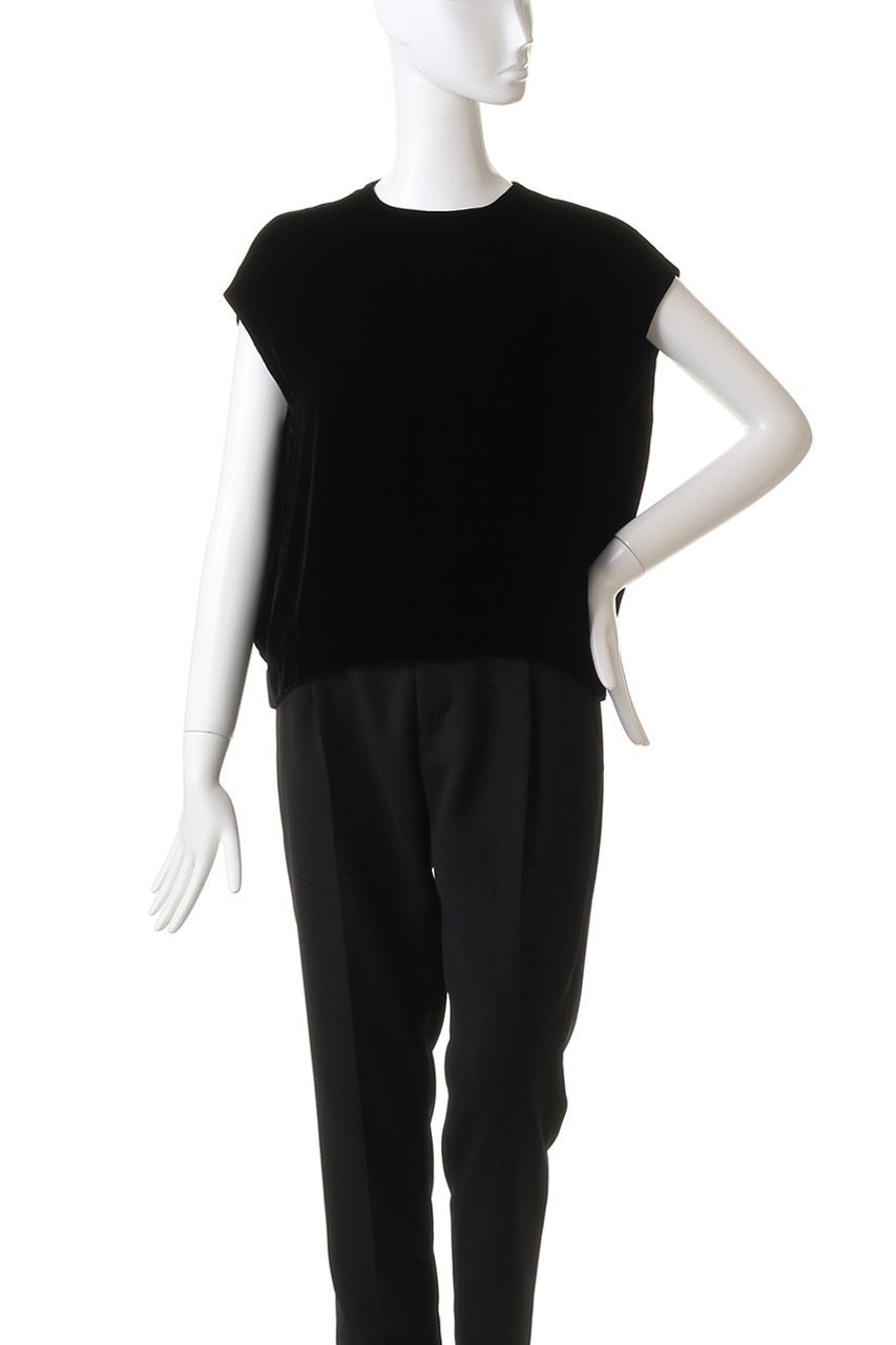 【オブリオ/AUBRIOT】のベルベット ボウブラウス 人気、トレンドファッション・服の通販 founy(ファニー) 　ファッション　Fashion　レディースファッション　WOMEN　トップス・カットソー　Tops/Tshirt　シャツ/ブラウス　Shirts/Blouses　ロング / Tシャツ　T-Shirts　カットソー　Cut and Sewn　エレガント 上品　Elegant　クラッシュ　Crash　ショート　Short　スマート　Smart　スリーブ　Sleeve　タンブラー　Tumbler　フレンチ　French　ベルベット　Velvet　リボン　Ribbon　other-7|ID: prp329100004116772 ipo3291000000031409437