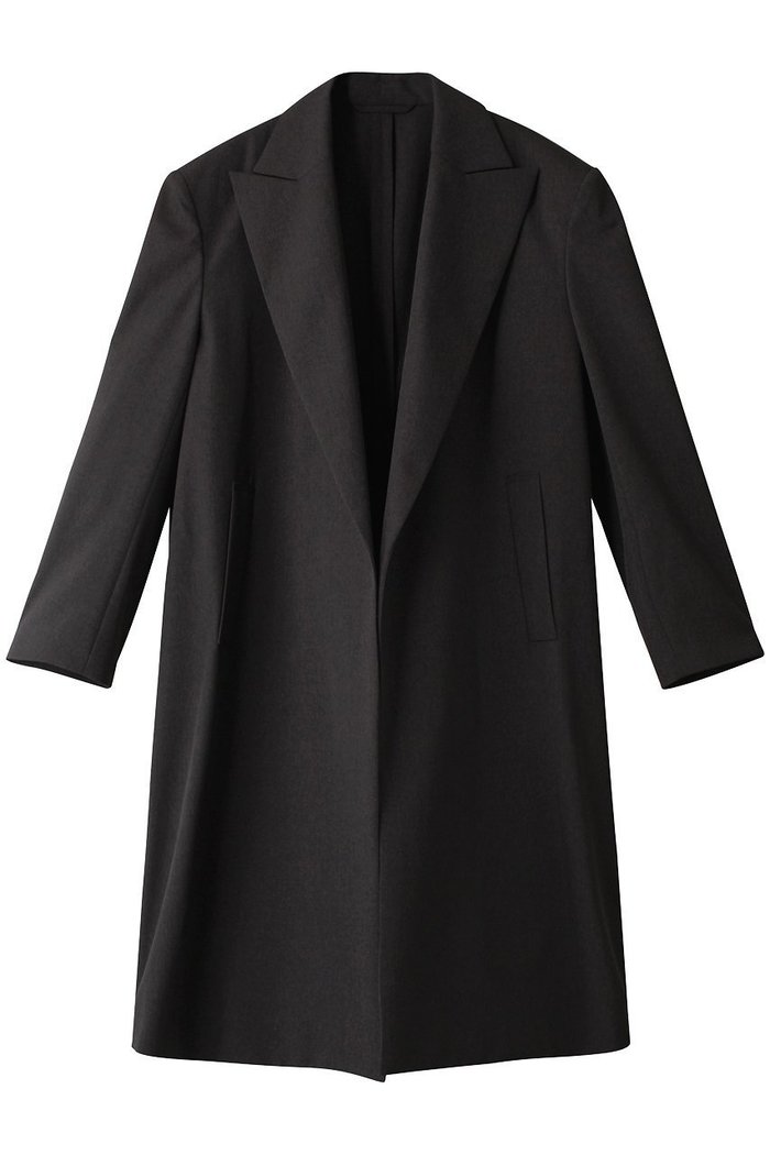 【オブリオ/AUBRIOT】のメリノウールシングルブレストコート インテリア・キッズ・メンズ・レディースファッション・服の通販 founy(ファニー) https://founy.com/ ファッション Fashion レディースファッション Fashion for Women アウター Coat / Outerwear Collection コート・ロングコート・ピーコート Long Coats, Peacoats & More ショルダー Shoulder, Shoulder Strap ロング Long, Long-Length |ID: prp329100004116775 ipo3291000000036222593