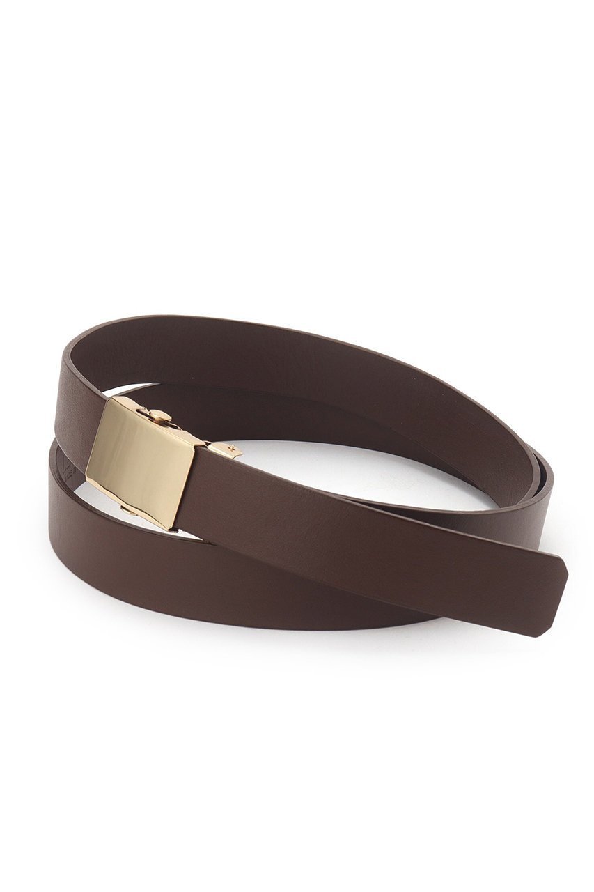 【オブリオ/AUBRIOT】の【LEFIJE】レザーGIベルト インテリア・キッズ・メンズ・レディースファッション・服の通販 founy(ファニー) 　ファッション　Fashion　レディースファッション　Fashion for Women　ベルト&ウエストマーク　Belts & Waist Accessories　イタリア　Italy　クラシック　Classic, Timeless Style　ボトム　Bottoms, Lower Wear　ミリタリー　Military, Army Style　モダン　Modern, Contemporary　ロング　Long, Long-Length　定番　Standard, Basic Item　ディープブラウン|ID: prp329100004116777 ipo3291000000035536096