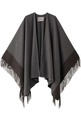 【オブリオ/AUBRIOT】 カシミヤストールポンチョ人気、トレンドファッション・服の通販 founy(ファニー) ファッション Fashion レディースファッション Fashion for Women アウター Coat / Outerwear Collection ポンチョ・ケープコート Ponchos & Capes ストール Soft & Warm Scarves マフラー・スヌード / 冬小物の定番 Scarves & Mufflers ストール Stole, Wrap スリット Slit, Slit Detail フリンジ Fringe, Tassel マフラー Scarf, Muffler |ID:prp329100004116778