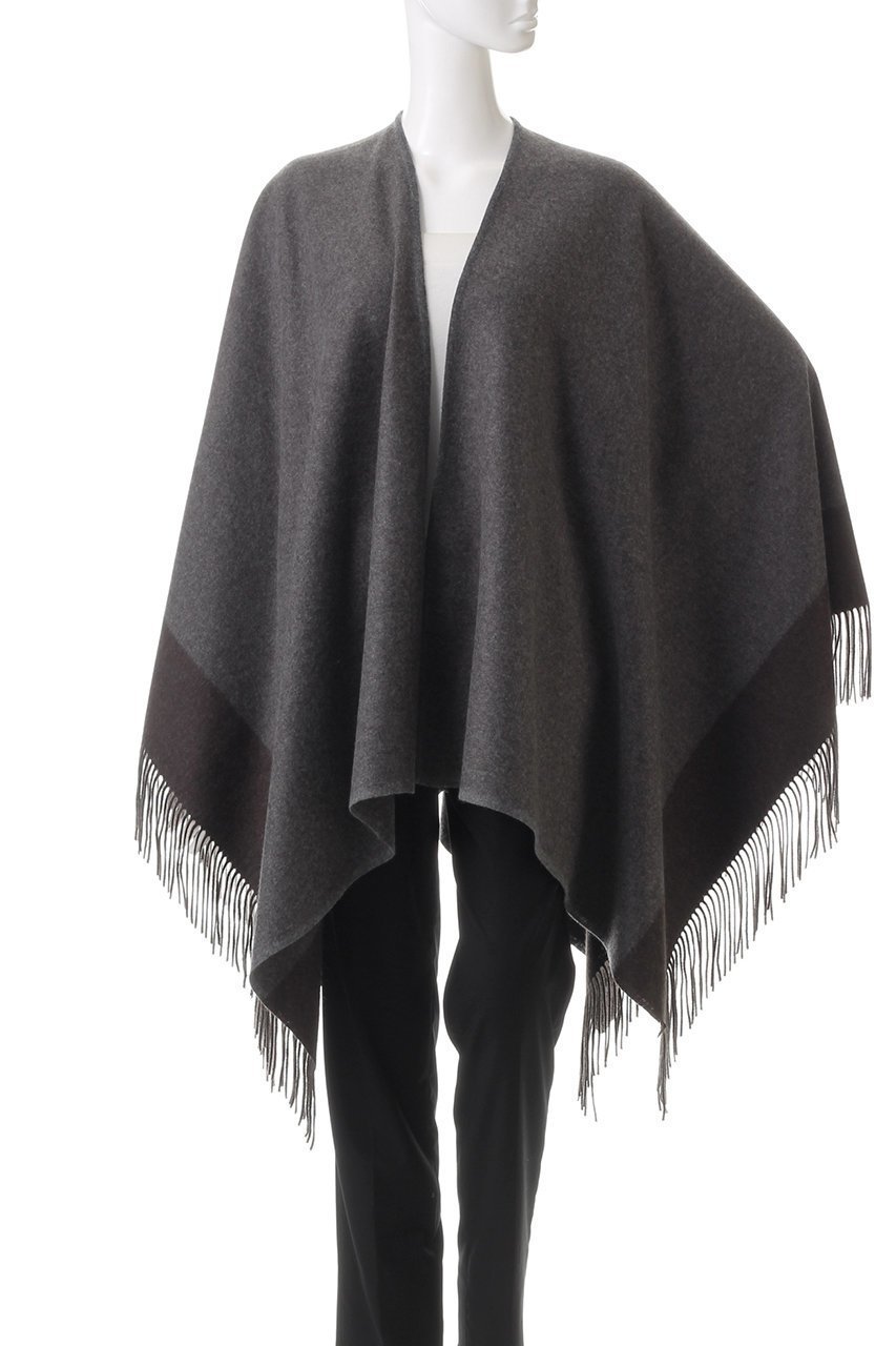 【オブリオ/AUBRIOT】のカシミヤストールポンチョ 人気、トレンドファッション・服の通販 founy(ファニー) 　ファッション　Fashion　レディースファッション　Fashion for Women　アウター　Coat / Outerwear Collection　ポンチョ・ケープコート　Ponchos & Capes　ストール　Soft & Warm Scarves　マフラー・スヌード / 冬小物の定番　Scarves & Mufflers　ストール　Stole, Wrap　スリット　Slit, Slit Detail　フリンジ　Fringe, Tassel　マフラー　Scarf, Muffler　other-2|ID: prp329100004116778 ipo3291000000036153232