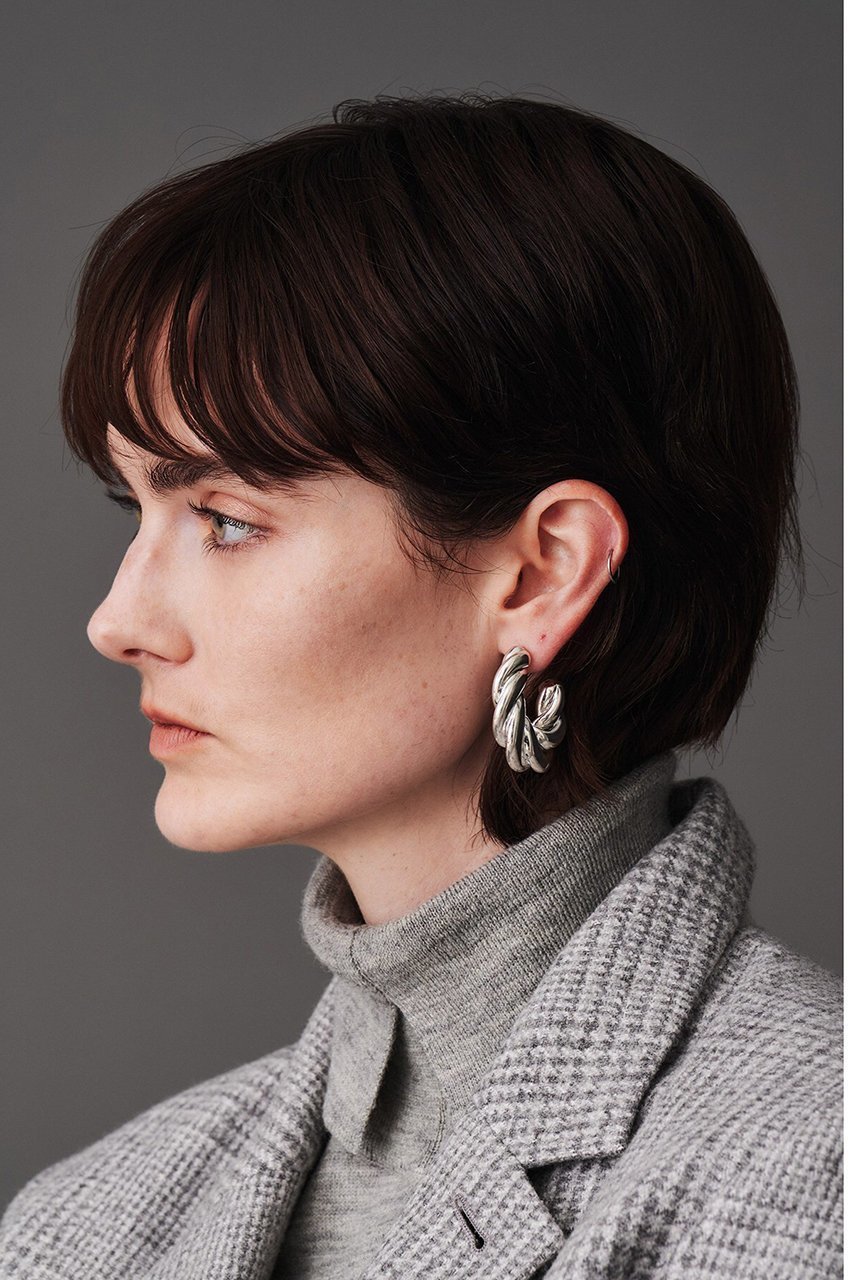 【オブリオ/AUBRIOT】の【camille surault】BLOWBLOW ピアス 人気、トレンドファッション・服の通販 founy(ファニー) 　ファッション　Fashion　レディースファッション　Fashion for Women　ジュエリー　Jewelry　ファッションリング　Fashion Rings　イヤリング・フープ・ドロップタイプ　Hoop, Drop & Clip Earrings　イヤリング　Earrings　クール　Cool, Chic　コレクション　Collection, Seasonal Line　シルバー　Silver, Metallic Silver　ジュエリー　Jewelry, Accessories　other-2|ID: prp329100004116781 ipo3291000000035758323