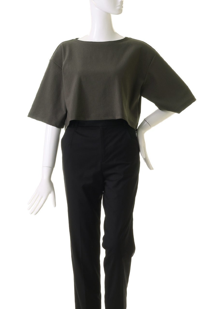 【ミディウミソリッド/MIDIUMISOLID】のrib short PO プルオーバー 人気、トレンドファッション・服の通販 founy(ファニー) 　ファッション　Fashion　レディースファッション　WOMEN　トップス・カットソー　Tops/Tshirt　ニット　Knit Tops　プルオーバー　Pullover　ショート　Short　シンプル　Simple　トレンド　Trend　ボトム　Bottom　ワイド　Wide　今季　This Season　other-2|ID: prp329100004116798 ipo3291000000031588867