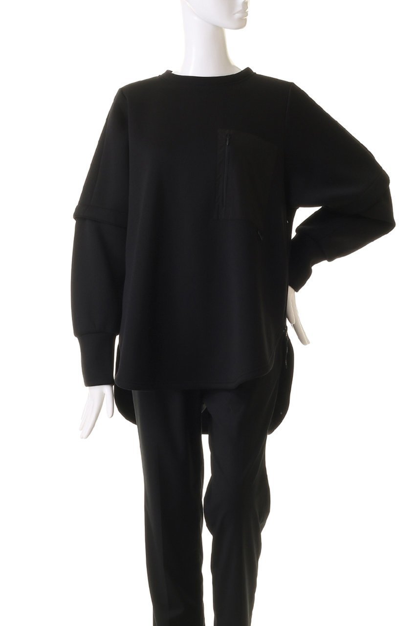 【ル フィル/LE PHIL】の【LE PHIL SPORTS】テックダンボールジャージトップス 人気、トレンドファッション・服の通販 founy(ファニー) 　ファッション　Fashion　レディースファッション　Fashion for Women　トップス・カットソー　Cut & Sew Tops　シャツ・ブラウス・オフィスカジュアル　Elegant Blouses & Button-Ups　ロングTシャツ・Tシャツ　Longline T-Shirts & Tees　カットソー・ベーシックTシャツ　Cut-and-Sewn Tops / Stretch Tees & Basics　スポーツウェア　Functional & Stylish Sportswear　スポーツ トップス　Athletic Tops / Workout Tops / Training Shirts　スリット　Slit, Slit Detail　スリーブ　Sleeve, Long Sleeve / Short Sleeve　ハーフ　Half, Half-Length　ロング　Long, Long-Length　other-2|ID: prp329100004116800 ipo3291000000032914571