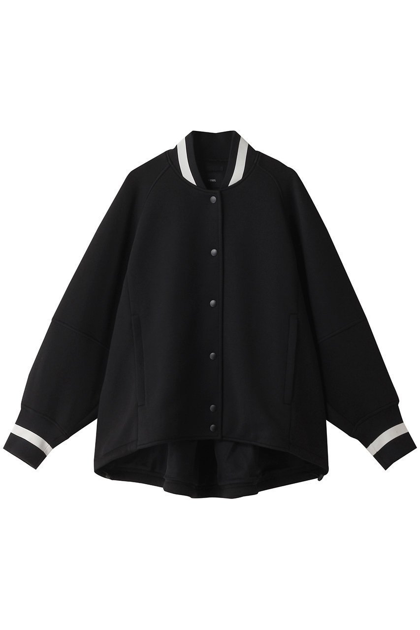 【ル フィル/LE PHIL】の【LE PHIL SPORTS】テックダンボールジャージーブルゾン インテリア・キッズ・メンズ・レディースファッション・服の通販 founy(ファウニー) 　ファッション　Fashion　レディースファッション　Fashion for Women　アウター　Coat / Outerwear Collection　レディースジャケット・軽アウター　Jackets　ブルゾンジャケット・スポーティアウター　Blouson Jackets　ジャケット　Jacket, Outerwear　スポーティ　Sporty, Casual Athletic　トレンド　Trend, Trending Now　ドローストリング　Drawstring, Pull Cord　ブルゾン　Blouson, Bomber Jacket　ブラック|ID: prp329100004116804 ipo3291000000036797256