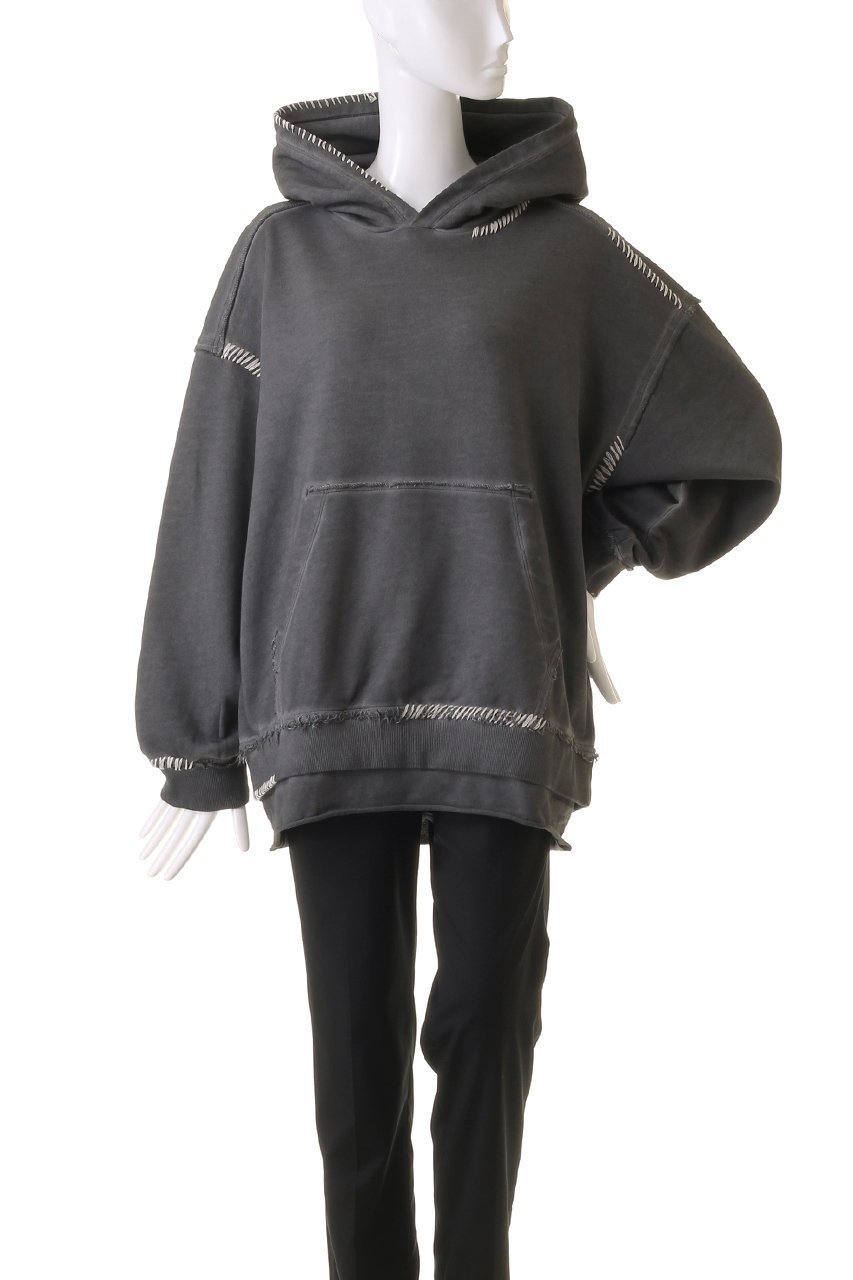 【メゾンスペシャル/MAISON SPECIAL】の【UNISEX】ヘビースウェットオーバーダイエンブロイダリーダメージフーディー 人気、トレンドファッション・服の通販 founy(ファニー) 　ファッション　Fashion　レディースファッション　WOMEN　トップス・カットソー　Tops/Tshirt　シャツ/ブラウス　Shirts/Blouses　パーカ　Sweats　ロング / Tシャツ　T-Shirts　スウェット　Sweat　カットソー　Cut and Sewn　ユニセックス　Unisex　ダメージ　Damage　トレンド　Trend　ブリーチ　Bleach　ワイド　Wide　ヴィンテージ　Vintage　定番　Standard　other-2|ID: prp329100004116806 ipo3291000000031409737