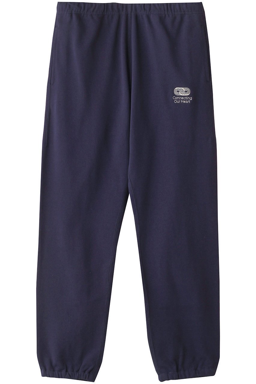 【メゾンスペシャル/MAISON SPECIAL】のConnecting エンブロイダリースウェットパンツ インテリア・キッズ・メンズ・レディースファッション・服の通販 founy(ファニー) 　ファッション　Fashion　レディースファッション　Fashion for Women　パンツ　Pants & Trousers　リラックス　Relax, Relaxed Fit　D.PPL(ダークパープル)|ID: prp329100004116807 ipo3291000000032893389