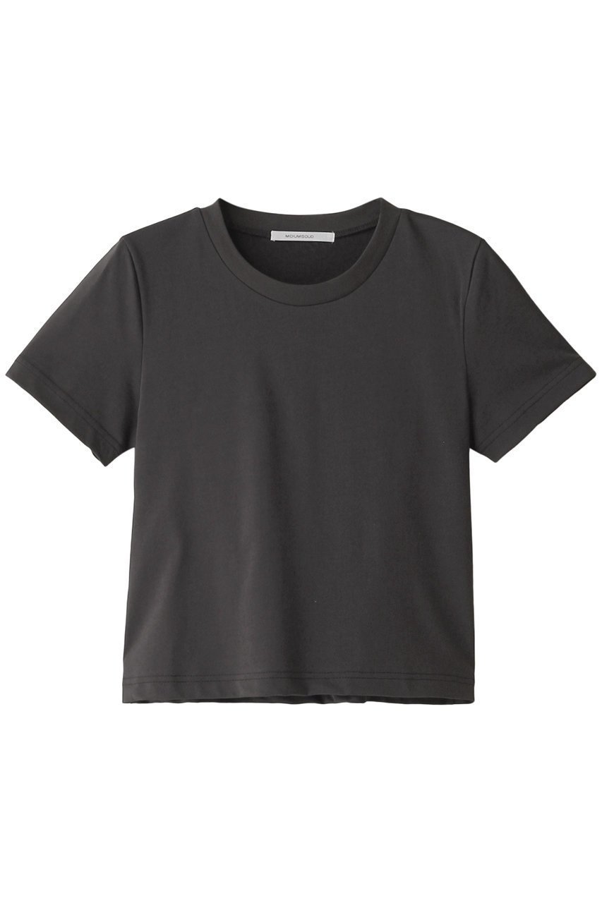 【ミディウミソリッド/MIDIUMISOLID】のcropped tee Tシャツ インテリア・キッズ・メンズ・レディースファッション・服の通販 founy(ファニー) 　ファッション　Fashion　レディースファッション　Fashion for Women　トップス・カットソー　Cut & Sew Tops　シャツ・ブラウス・オフィスカジュアル　Elegant Blouses & Button-Ups　ロングTシャツ・Tシャツ　Longline T-Shirts & Tees　カットソー・ベーシックTシャツ　Cut-and-Sewn Tops / Stretch Tees & Basics　おすすめ　Recommended / Our Picks　クロップド　Cropped, Short Length　コンパクト　Compact, Small Size　ショート　Short, Short Length　シンプル　Simple, Minimal　スリーブ　Sleeve, Long Sleeve / Short Sleeve　バランス　Balance, Style Balance　ベーシック　Basic, Essential　リラックス　Relax, Relaxed Fit　c.gray|ID: prp329100004116814 ipo3291000000032898937