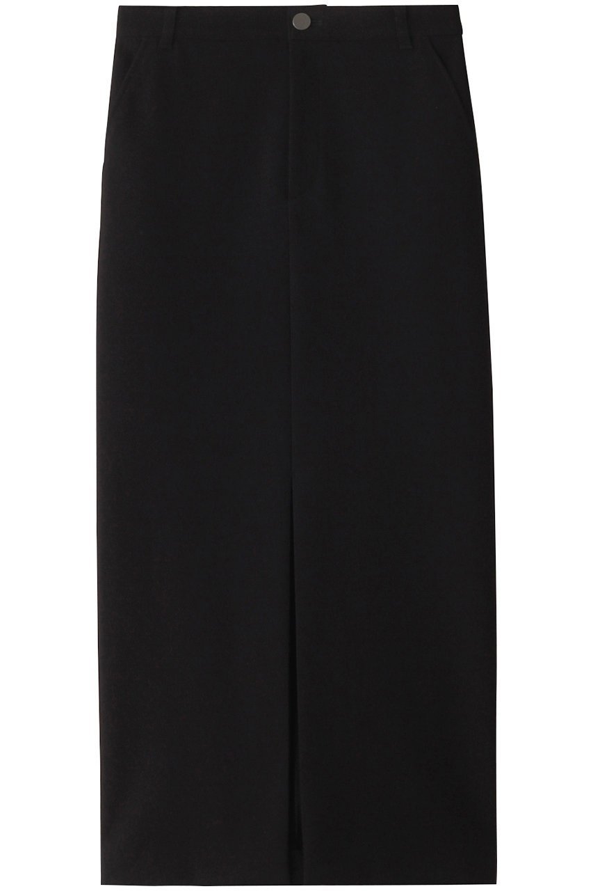 【オブリオ/AUBRIOT】のジョーゼットボンディング マキシタイトスカート インテリア・キッズ・メンズ・レディースファッション・服の通販 founy(ファニー) ファッション Fashion レディースファッション Fashion for Women スカート Skirts ロングスカート Long Skirts / Maxi & Midi Skirts クラシカル Classical, Vintage-Inspired ジョーゼット Georgette, Semi-Sheer Fabric スリット Slit, Slit Detail ダブル Double, Double-Breasted フォーマル Formal, Dressy ボンディング Bonding, Bonded Fabric モダン Modern, Contemporary ロング Long, Long-Length ブラック|ID: prp329100004116822 ipo3291000000035814013