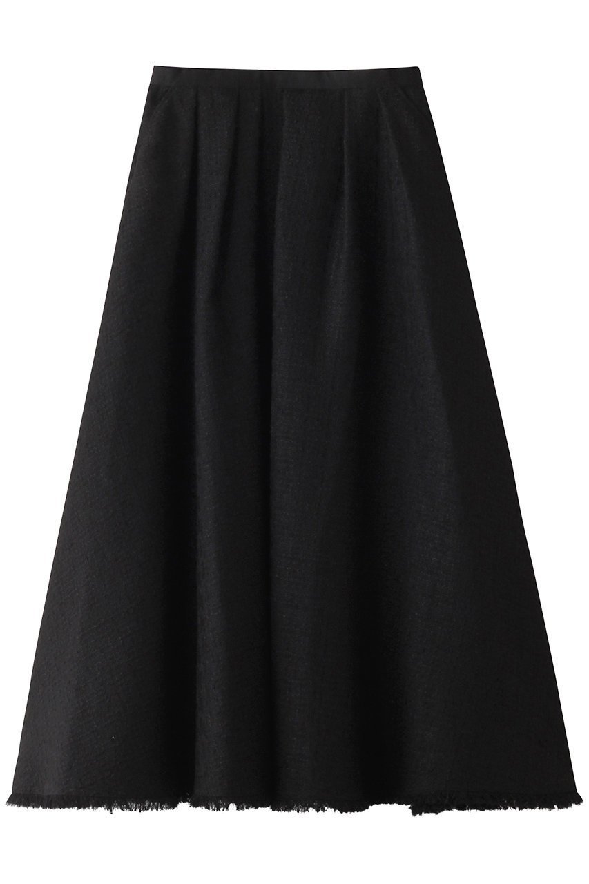 【オブリオ/AUBRIOT】のウールツィード タックボリュームスカート インテリア・キッズ・メンズ・レディースファッション・服の通販 founy(ファニー) ファッション Fashion レディースファッション Fashion for Women スカート Skirts ロングスカート Long Skirts / Maxi & Midi Skirts おすすめ Recommended / Our Picks イタリア Italy エレガント 上品 Elegant ジャケット Jacket, Outerwear セットアップ Set-Up, Coordinated Outfit ツイード/ツィード Choker, Choker Necklace トレンド Trend, Trending Now ロング Long, Long-Length 今季 This Season, Current Season ブラック|ID: prp329100004116823 ipo3291000000032824046