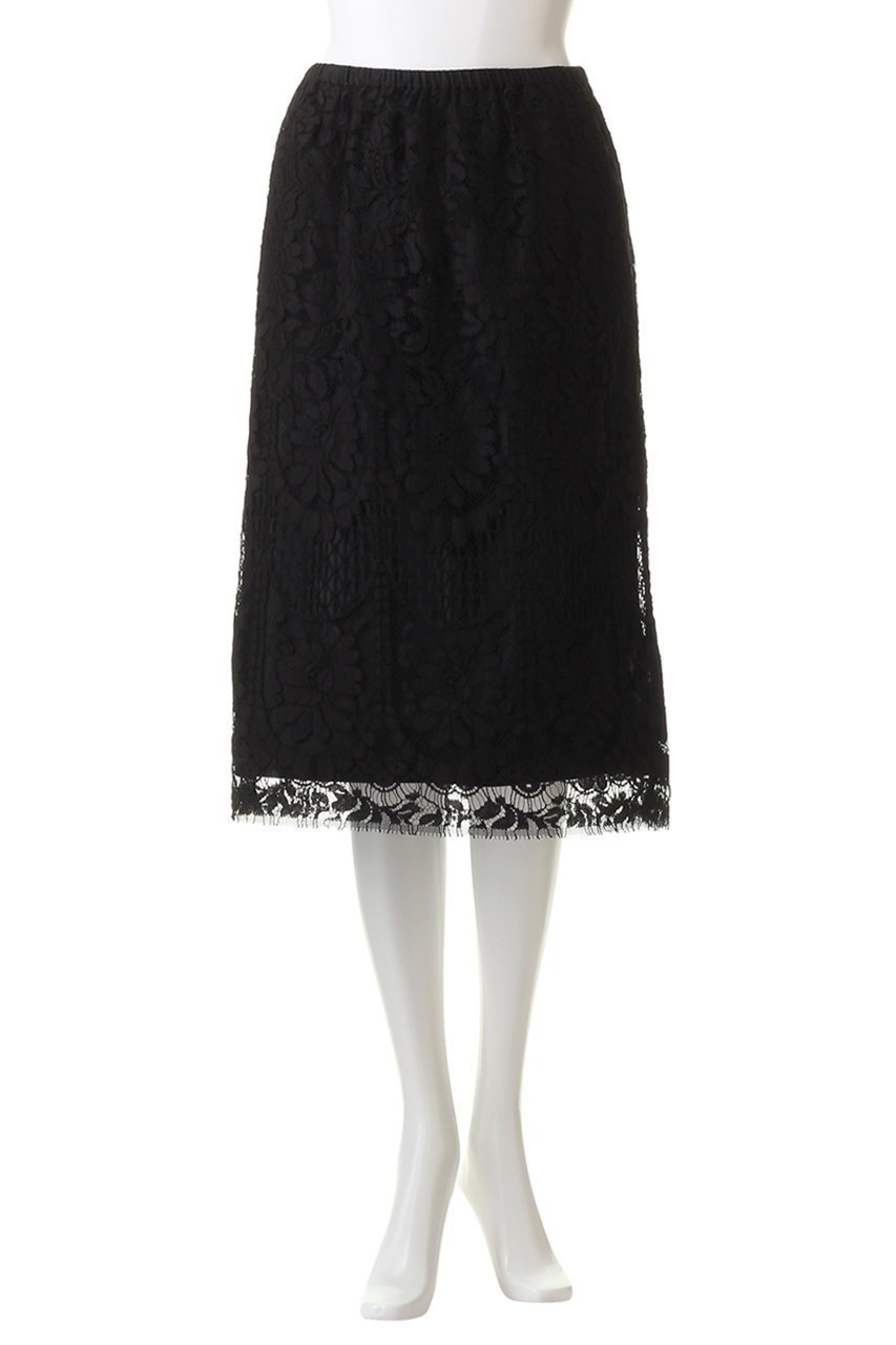 【オブリオ/AUBRIOT】のリッチアンティークレース スカート 人気、トレンドファッション・服の通販 founy(ファニー) 　ファッション　Fashion　レディースファッション　Fashion for Women　スカート　Skirts　エレガント 上品　Elegant　フランス　France, French　ペンシル　Pencil, Pencil Skirt　モチーフ　Motif, Design Theme　ライニング　Inner Lining, Inner Fabric, Lined　ラグジュアリー　Luxury, Elegant　レース　Lace, Lace Fabric　再入荷　Restock / Back in Stock　other-2|ID: prp329100004116824 ipo3291000000032848339