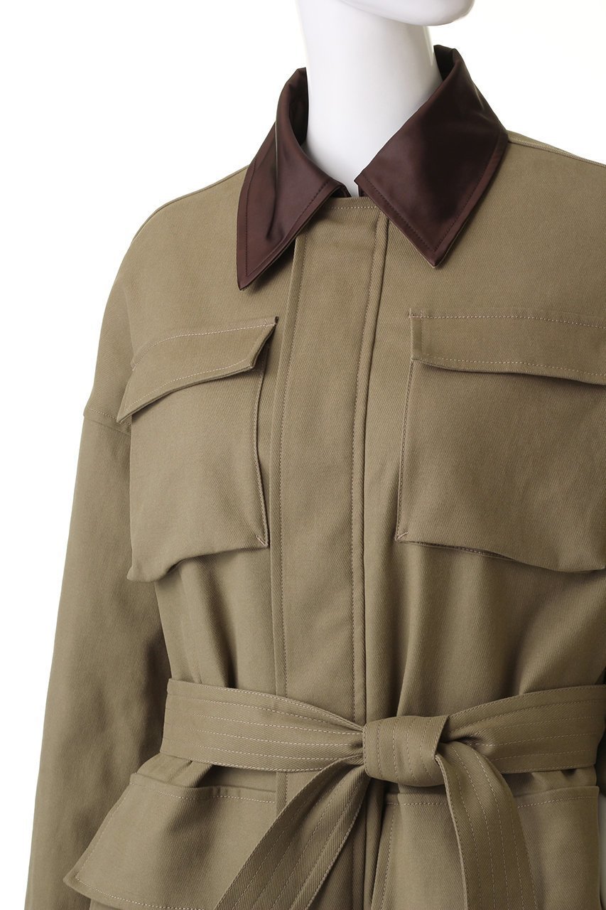 【オブリオ/AUBRIOT】のピグメントコットン ハンティングジャケット 人気、トレンドファッション・服の通販 founy(ファニー) ファッション Fashion レディースファッション Fashion for Women アウター Coat / Outerwear Collection レディースジャケット・軽アウター Jackets ブルゾンジャケット・スポーティアウター Blouson Jackets イタリア Italy キルト Quilt, Quilted Fabric クラシック Classic, Timeless Style サテン Satin, Glossy Fabric ジャケット Jacket, Outerwear トレンド Trend, Trending Now ブルゾン Blouson, Bomber Jacket ポケット Pocket, Pocket Detail モダン Modern, Contemporary ライニング Inner Lining, Inner Fabric, Lined ヴィンテージ Vintage Style other-5|ID: prp329100004116827 ipo3291000000032945792