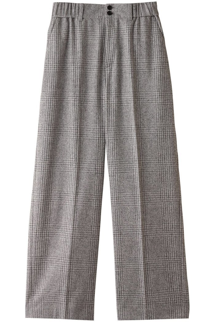 【オブリオ/AUBRIOT】のワイドレッグパンツ インテリア・キッズ・メンズ・レディースファッション・服の通販 founy(ファニー) https://founy.com/ ファッション Fashion レディースファッション Fashion for Women パンツ Pants & Trousers おすすめ Recommended / Our Picks イタリア Italy スタイリッシュ Stylish, Fashionable セットアップ Set-Up, Coordinated Outfit チェック Check, Plaid, Tartan ベビー Baby, Babywear ミックス Mix, Mixed Style |ID: prp329100004116828 ipo3291000000036907667