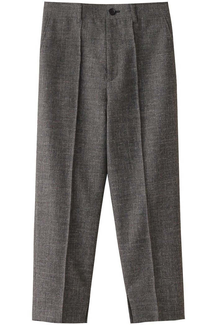 【オブリオ/AUBRIOT】のメランジ調ネップ スリムフィットクロップドパンツ インテリア・キッズ・メンズ・レディースファッション・服の通販 founy(ファニー) https://founy.com/ ファッション Fashion レディースファッション Fashion for Women パンツ Pants & Trousers イタリア Italy クラシック Classic, Timeless Style スリット Slit, Slit Detail スリム Slim, Slim Fit ネップ Nepp, Slub Yarn フィット Fit, Slim Fit メランジ Melange, Mixed Yarn リネン Linen, Linen Fabric エレガント 上品 Elegant |ID: prp329100004116829 ipo3291000000035676012