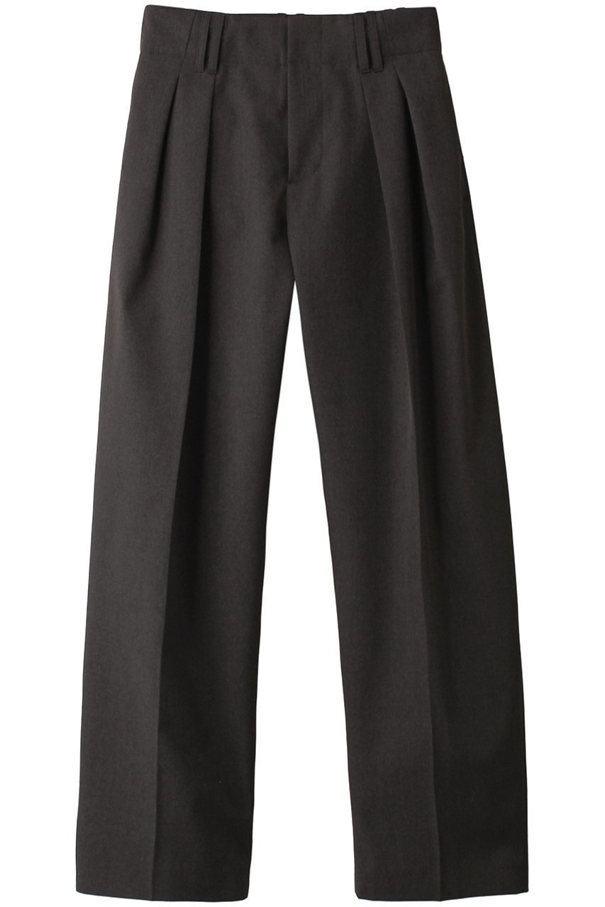 【オブリオ/AUBRIOT】のメリノウールワイドレッグタックパンツ インテリア・キッズ・メンズ・レディースファッション・服の通販 founy(ファニー) 　ファッション　Fashion　レディースファッション　Fashion for Women　パンツ　Pants & Trousers　ジャケット　Jacket, Outerwear　セットアップ　Set-Up, Coordinated Outfit　リラックス　Relax, Relaxed Fit　おすすめ　Recommended / Our Picks　グレージュ|ID: prp329100004116831 ipo3291000000032939577