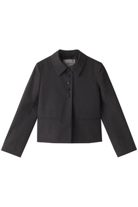 【オブリオ/AUBRIOT】のメリノウールシングルブレストジャケット 人気、トレンドファッション・服の通販 founy(ファニー) ファッション Fashion レディースファッション Fashion for Women アウター Coat / Outerwear Collection レディースジャケット・軽アウター Jackets コンパクト Compact, Small Size ショルダー Shoulder, Shoulder Strap ジャケット Jacket, Outerwear ストレート Straight, Straight Cut フィット Fit, Slim Fit モダン Modern, Contemporary |ID:prp329100004116833