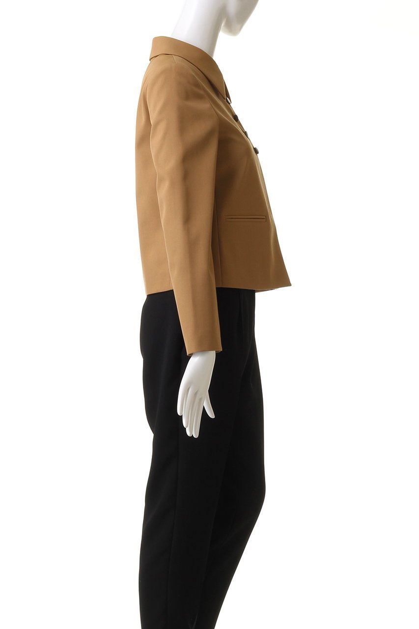 【オブリオ/AUBRIOT】のメリノウールシングルブレストジャケット 人気、トレンドファッション・服の通販 founy(ファニー) 　ファッション　Fashion　レディースファッション　Fashion for Women　アウター　Coat / Outerwear Collection　レディースジャケット・軽アウター　Jackets　コンパクト　Compact, Small Size　ショルダー　Shoulder, Shoulder Strap　ジャケット　Jacket, Outerwear　ストレート　Straight, Straight Cut　フィット　Fit, Slim Fit　モダン　Modern, Contemporary　other-3|ID: prp329100004116833 ipo3291000000032945911