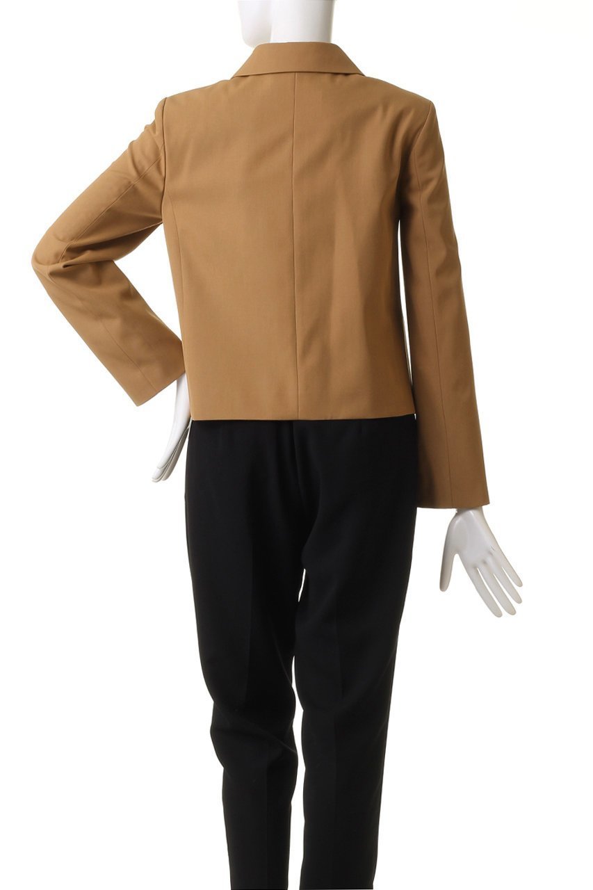 【オブリオ/AUBRIOT】のメリノウールシングルブレストジャケット 人気、トレンドファッション・服の通販 founy(ファニー) 　ファッション　Fashion　レディースファッション　Fashion for Women　アウター　Coat / Outerwear Collection　レディースジャケット・軽アウター　Jackets　コンパクト　Compact, Small Size　ショルダー　Shoulder, Shoulder Strap　ジャケット　Jacket, Outerwear　ストレート　Straight, Straight Cut　フィット　Fit, Slim Fit　モダン　Modern, Contemporary　other-4|ID: prp329100004116833 ipo3291000000032945917
