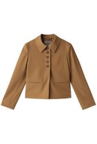 【オブリオ/AUBRIOT】のメリノウールシングルブレストジャケット 人気、トレンドファッション・服の通販 founy(ファニー) ファッション Fashion レディースファッション Fashion for Women アウター Coat / Outerwear Collection レディースジャケット・軽アウター Jackets コンパクト Compact, Small Size ショルダー Shoulder, Shoulder Strap ジャケット Jacket, Outerwear ストレート Straight, Straight Cut フィット Fit, Slim Fit モダン Modern, Contemporary thumbnail キャメル|ID: prp329100004116833 ipo3291000000035961412