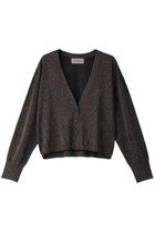 【オブリオ/AUBRIOT】のラメプレーティング カーディガン 人気、トレンドファッション・服の通販 founy(ファニー) ファッション Fashion レディースファッション Fashion for Women トップス・カットソー Cut & Sew Tops ニット Knit Tops & Sweaters カーディガン・羽織り Layered Style Cardigans おすすめ Recommended / Our Picks アンサンブル Ensemble Set カーディガン Cardigan, Knitwear コンパクト Compact, Small Size ボックス Boxy, Box Shape エレガント 上品 Elegant thumbnail チャコールグレー|ID: prp329100004116834 ipo3291000000036896437