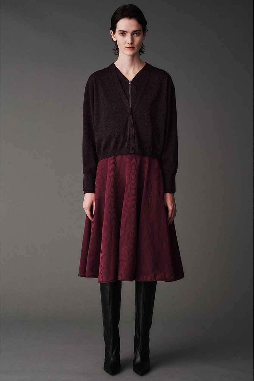 【オブリオ/AUBRIOT】のラメプレーティング カーディガン 人気、トレンドファッション・服の通販 founy(ファニー) ファッション Fashion レディースファッション Fashion for Women トップス・カットソー Cut & Sew Tops ニット Knit Tops & Sweaters カーディガン・羽織り Layered Style Cardigans おすすめ Recommended / Our Picks アンサンブル Ensemble Set カーディガン Cardigan, Knitwear コンパクト Compact, Small Size ボックス Boxy, Box Shape エレガント 上品 Elegant other-7|ID: prp329100004116834 ipo3291000000036896445