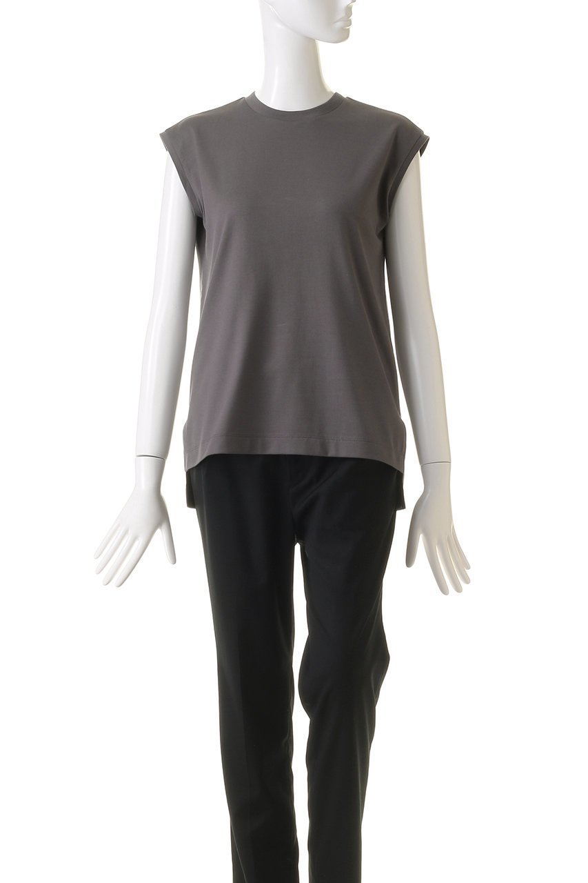 【オブリオ/AUBRIOT】のコットン天竺 フレンチスリーブTシャツ 人気、トレンドファッション・服の通販 founy(ファニー) 　ファッション　Fashion　レディースファッション　WOMEN　トップス・カットソー　Tops/Tshirt　シャツ/ブラウス　Shirts/Blouses　ロング / Tシャツ　T-Shirts　カットソー　Cut and Sewn　ショート　Short　シンプル　Simple　ジャージ　Jersey　スマート　Smart　スリーブ　Sleeve　スーピマ　Supima　フィット　Fit　フレンチ　French　ボックス　Box　ラウンド　Round　other-2|ID: prp329100004116836 ipo3291000000031390796