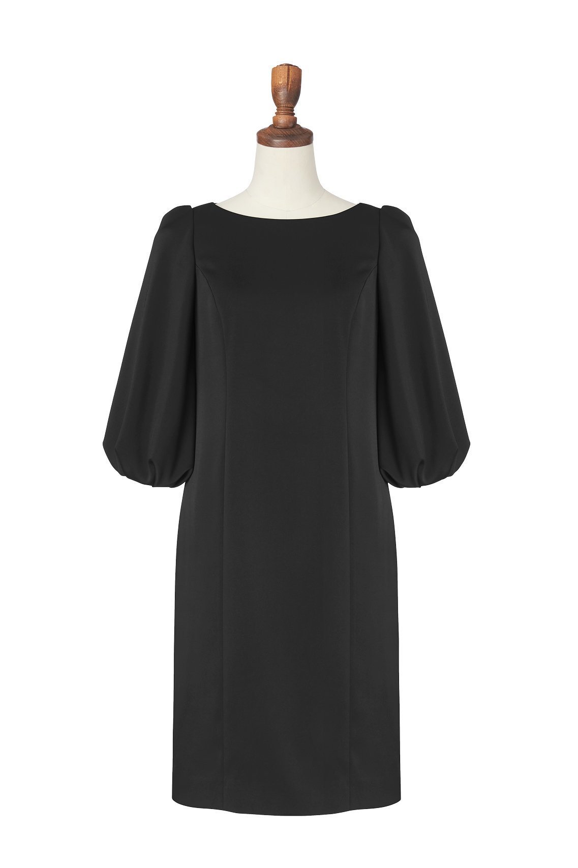 【デイジーリン/DAISY LIN】のDress “Audrey Puff” インテリア・キッズ・メンズ・レディースファッション・服の通販 founy(ファニー) 　ファッション　Fashion　レディースファッション　Fashion for Women　ワンピース　Dresses　フォーマル・パーティードレス・結婚式用ドレス　Elegant & Casual Dresses　チュニック　Tunic Tops & Dresses　アクセサリー　Fashion Accessories　エレガント 上品　Elegant　洗える　Machine Washable　サテン　Satin, Glossy Fabric　ストレッチ　Stretch, Stretchy Fabric　スリーブ　Sleeve, Long Sleeve / Short Sleeve　チュニック　Tunic, Long Top　ドレス　Dress, One-Piece　時計　Watch, Wristwatch　フェミニン　Feminine, Girly　ブレスレット　Bracelet, Wristband　ポケット　Pocket, Pocket Detail　レース　Lace, Lace Fabric　冬　Winter / This Winter　ブラック|ID: prp329100004116853 ipo3291000000032891510